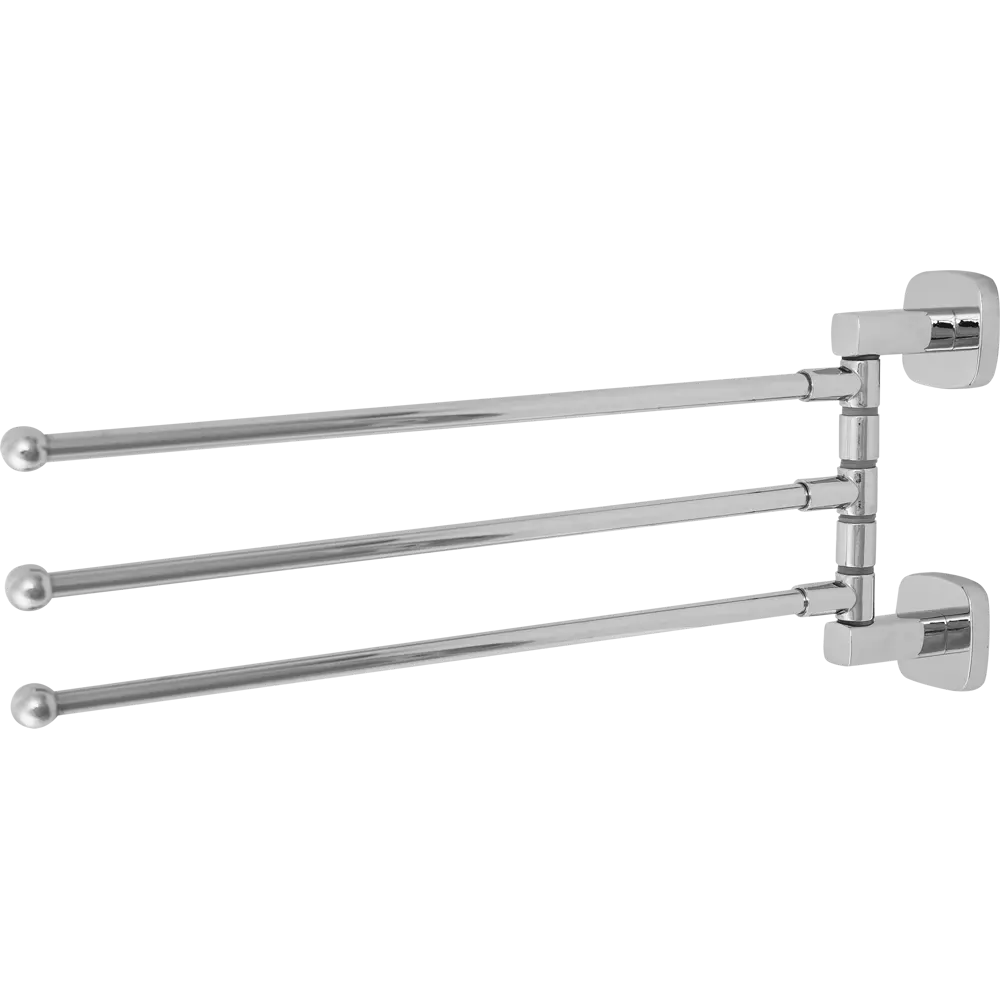 Держатель для полотенец Аквадекор Eller тройной цвет хром STLM-2109584 - Вид №1