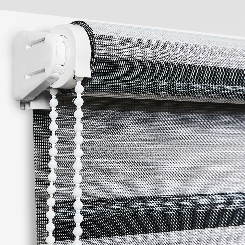 Штора рулонная день-ночь Лечче 100x160 см серая MIAMOZA STLM-2164102 - Вид №2