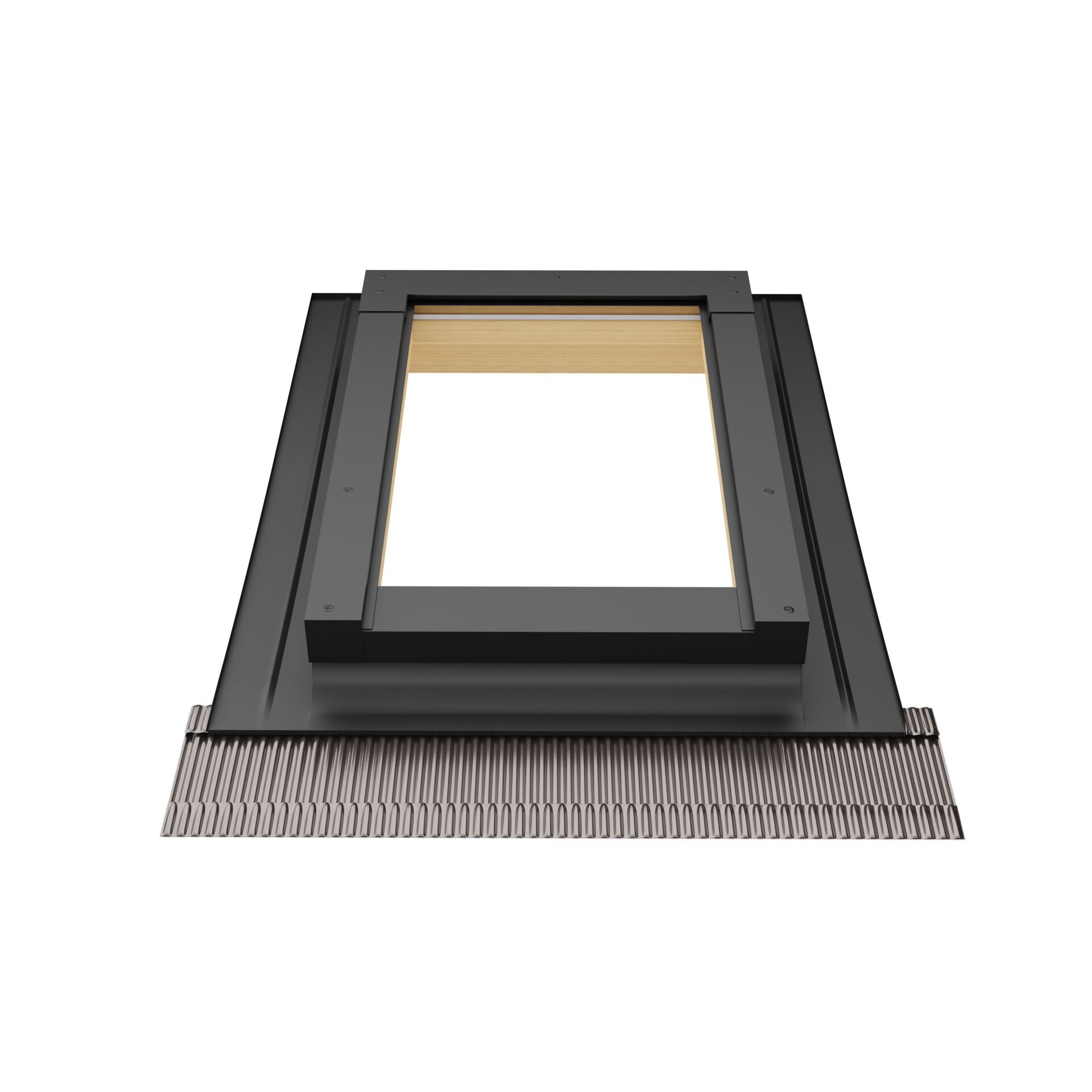 Алюминиевое и деревянное окно vasistas Emica Habitat ARCH-00115375 - Вид №1