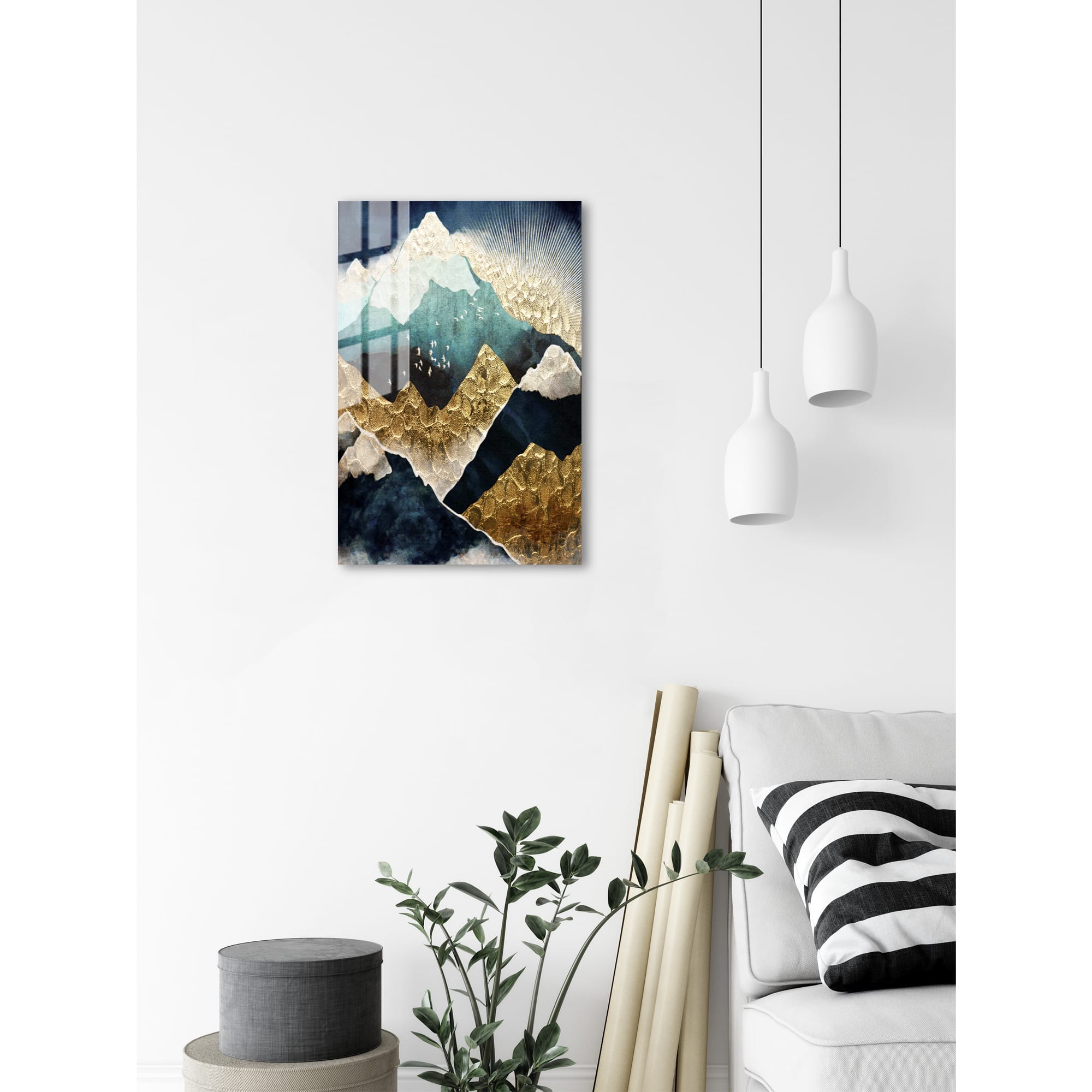 84531549 Картина на стекле «Данте 2» 40x60 см Santreyd  - Вид №3