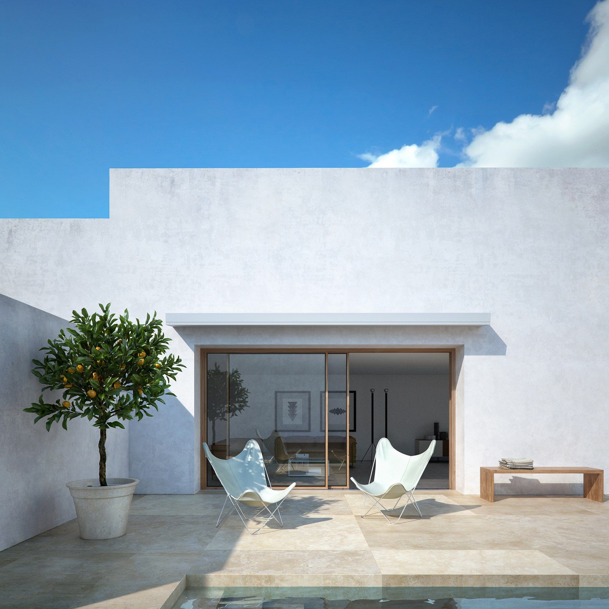 Алюминиевый моторизованный тент от солнца Pratic T-Project ARCH-00142585 - Вид №1