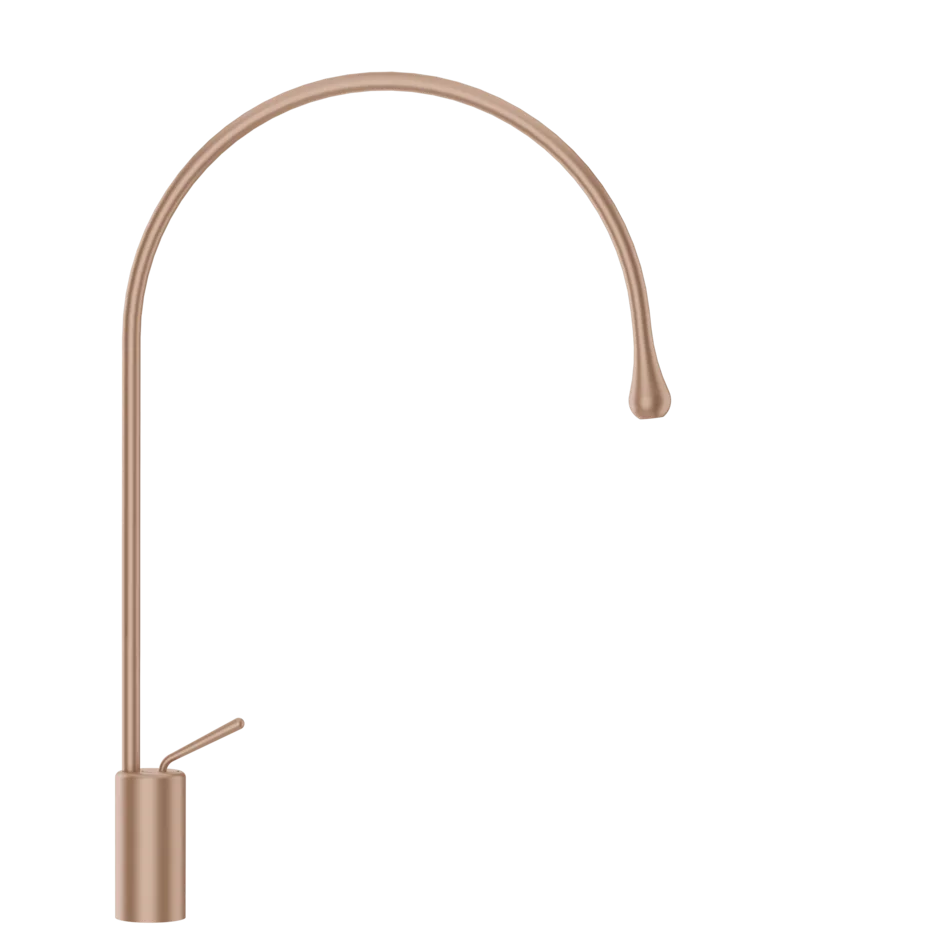 Смеситель для умывальника 33606 125 Gessi Goccia МЕДНЫЙ МАТОВЫЙ GHRC 33606125