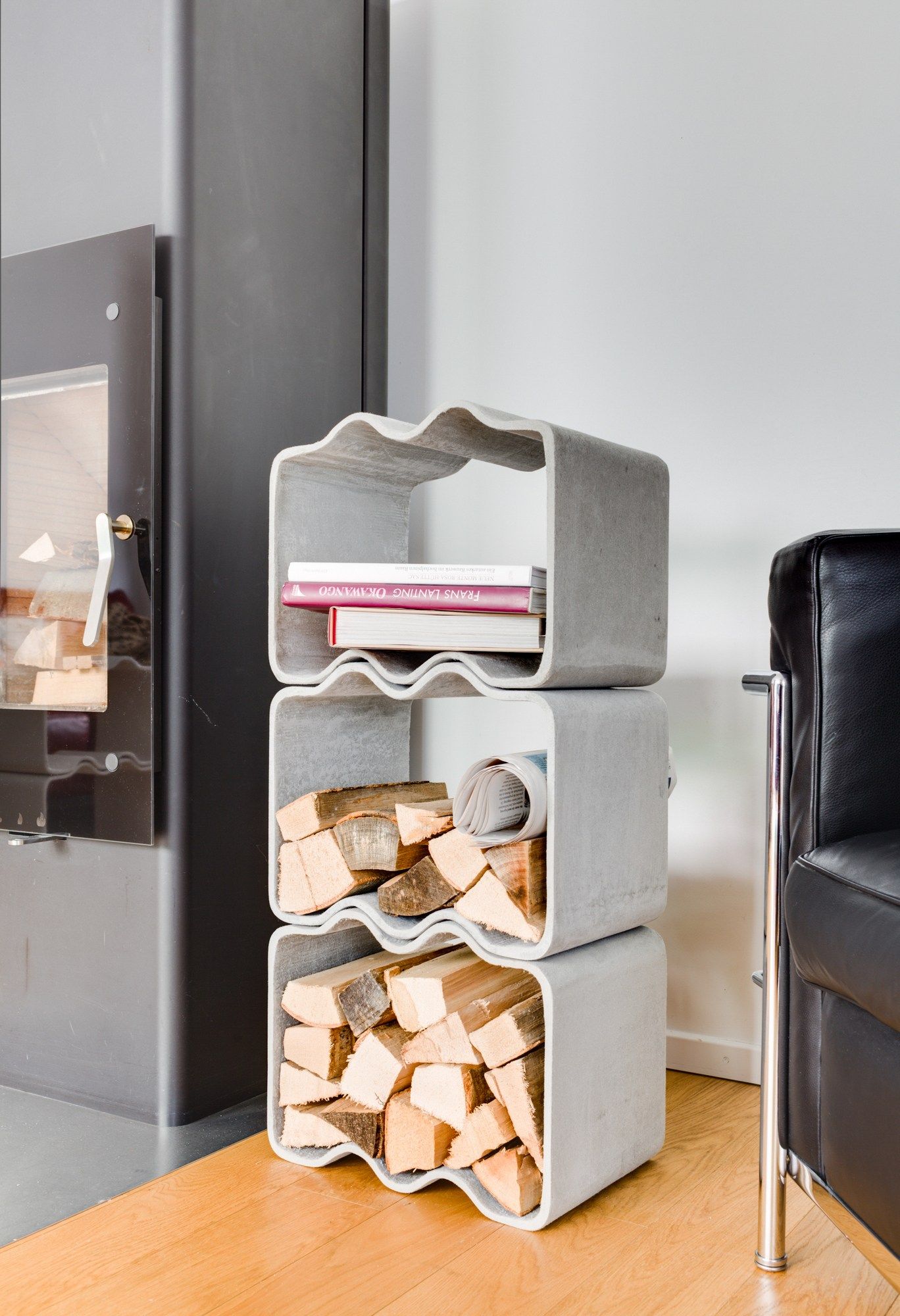 Бетонная винная стойка SWISSPEARL дизайн ARCH-00146975 - Вид №8