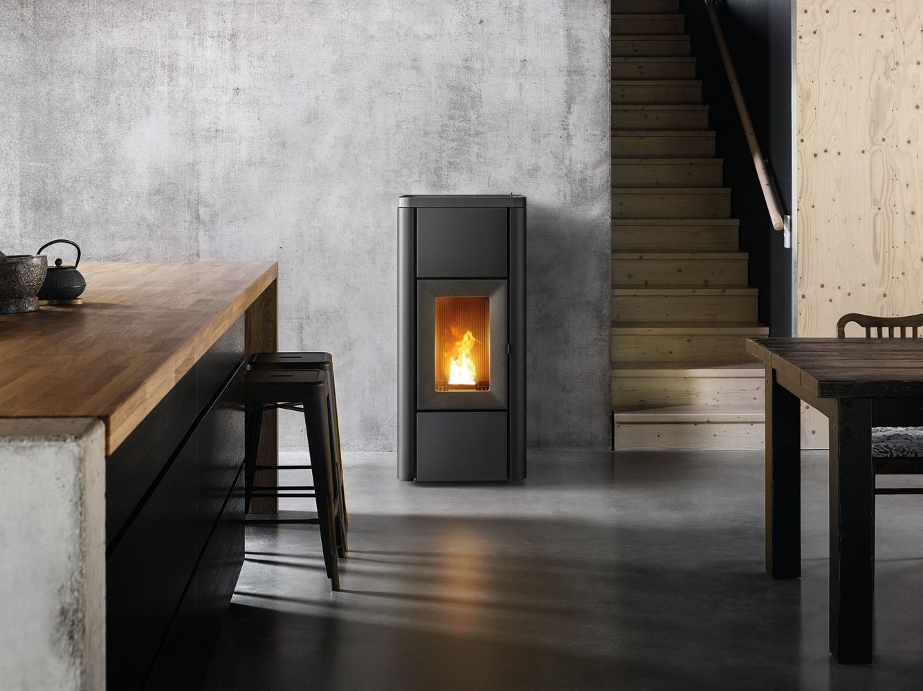 Moderna пеллетная печь MCZ MIDA ARCH-00144426