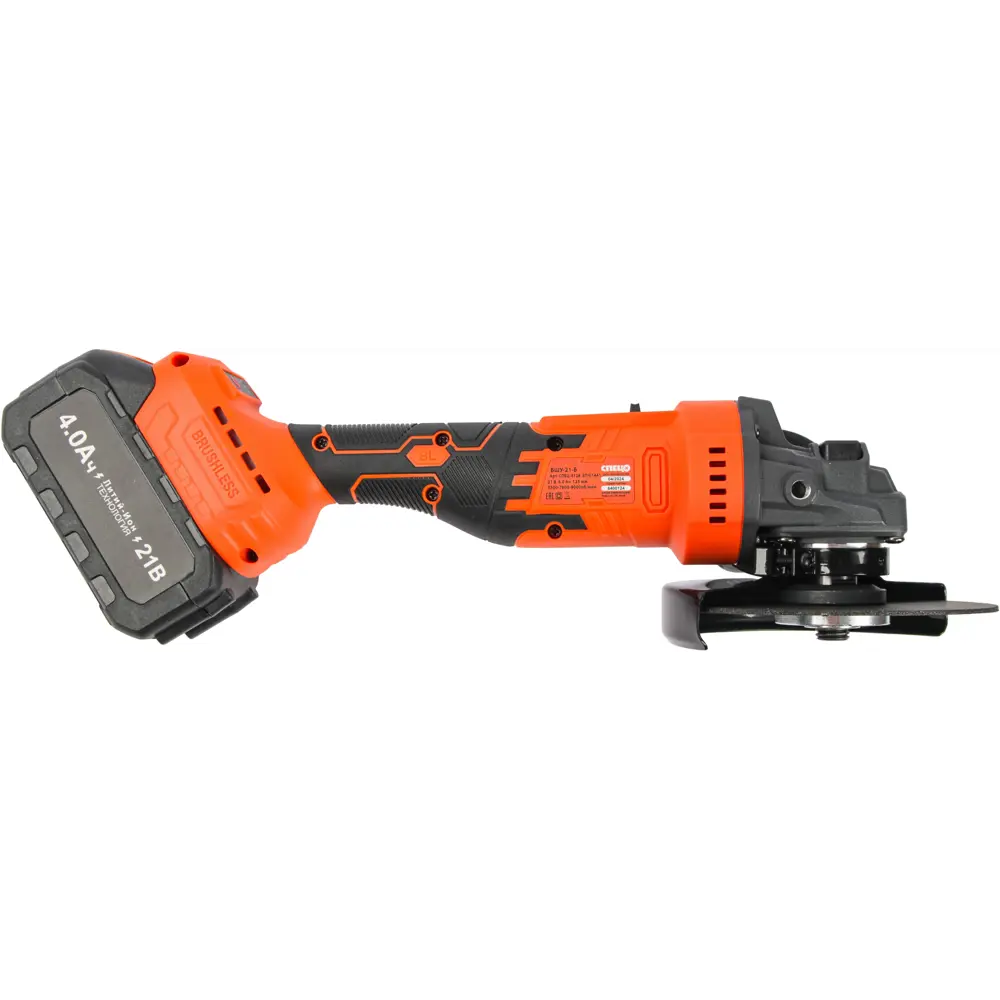 Аккумуляторная болгарка СПЕЦ БШУ-21Б 125 мм с двумя АКБ 89386886 STLM-1399370 - Вид №6