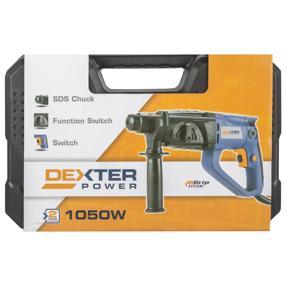 Перфоратор Dexter, 1050 Вт, 3,5 Дж DEXTER POWER STLM-2145801 - Вид №4