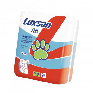 ПР0019393 Коврик для кошек и собак Premium с рисунком, 60*90см 20шт Luxsan