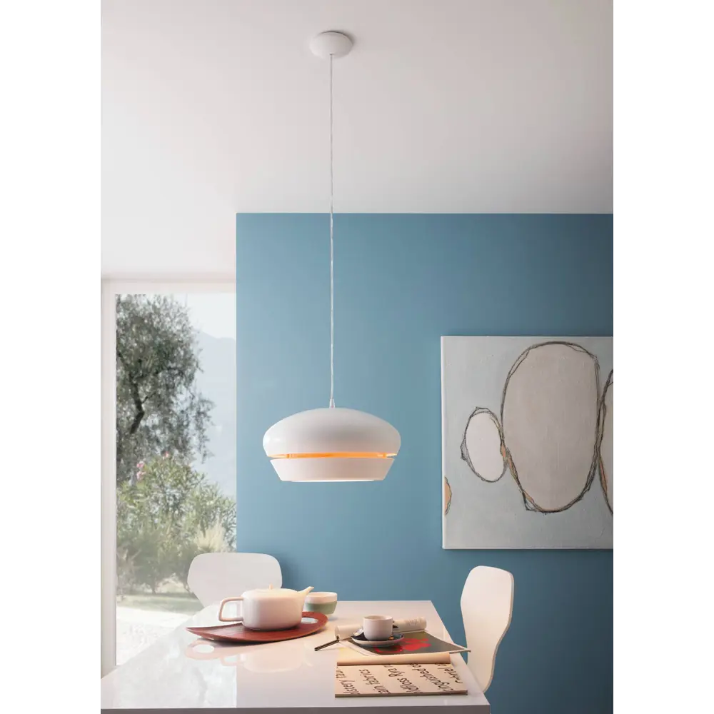 Светильник подвесной Eglo Fosalba под лампу 3 м² цвет белый STLM-2184079 - Вид №16