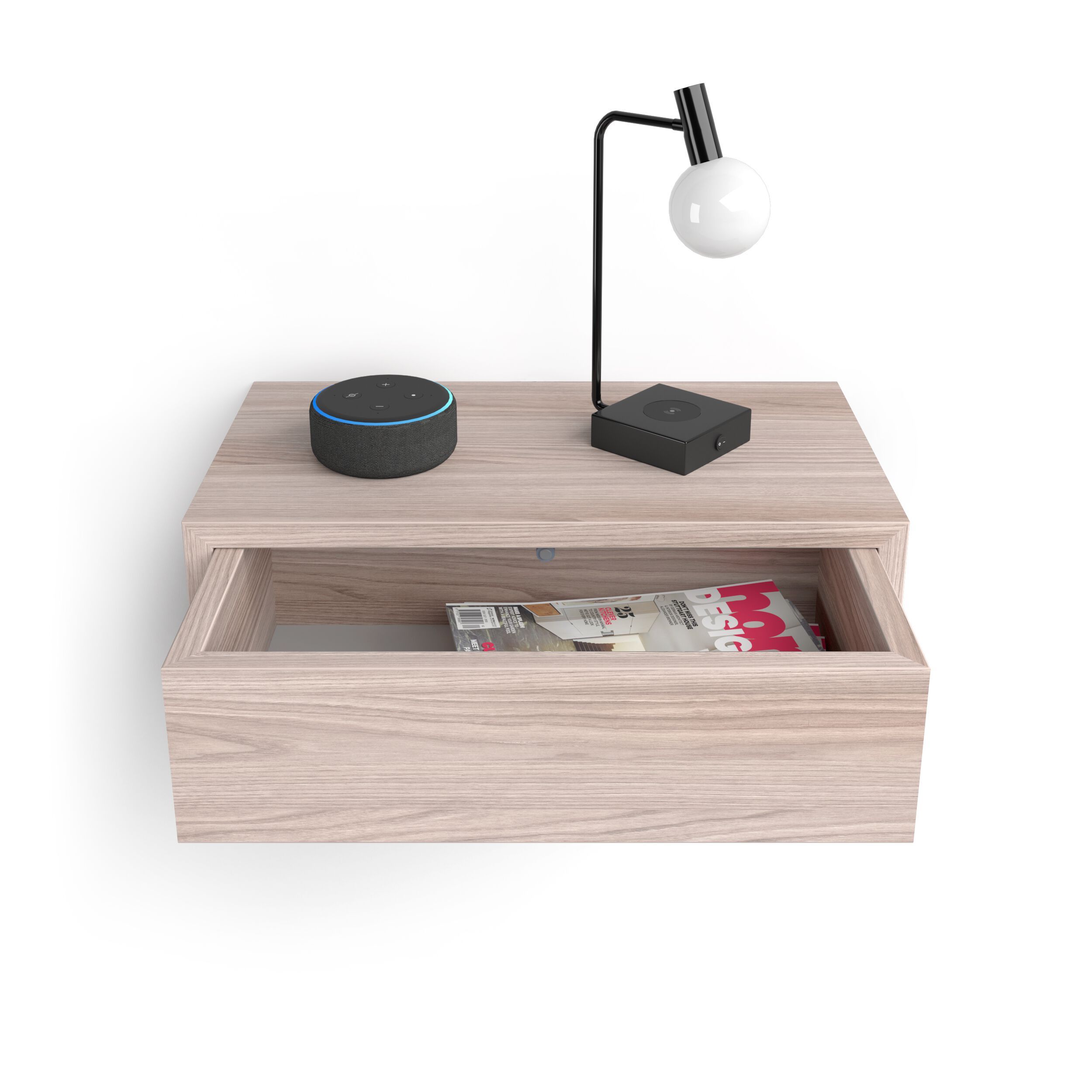 Прикроватная тумбочка с выдвижным ящиком Mobili Fiver RICCARDO ARCH-00064333 - Вид №7