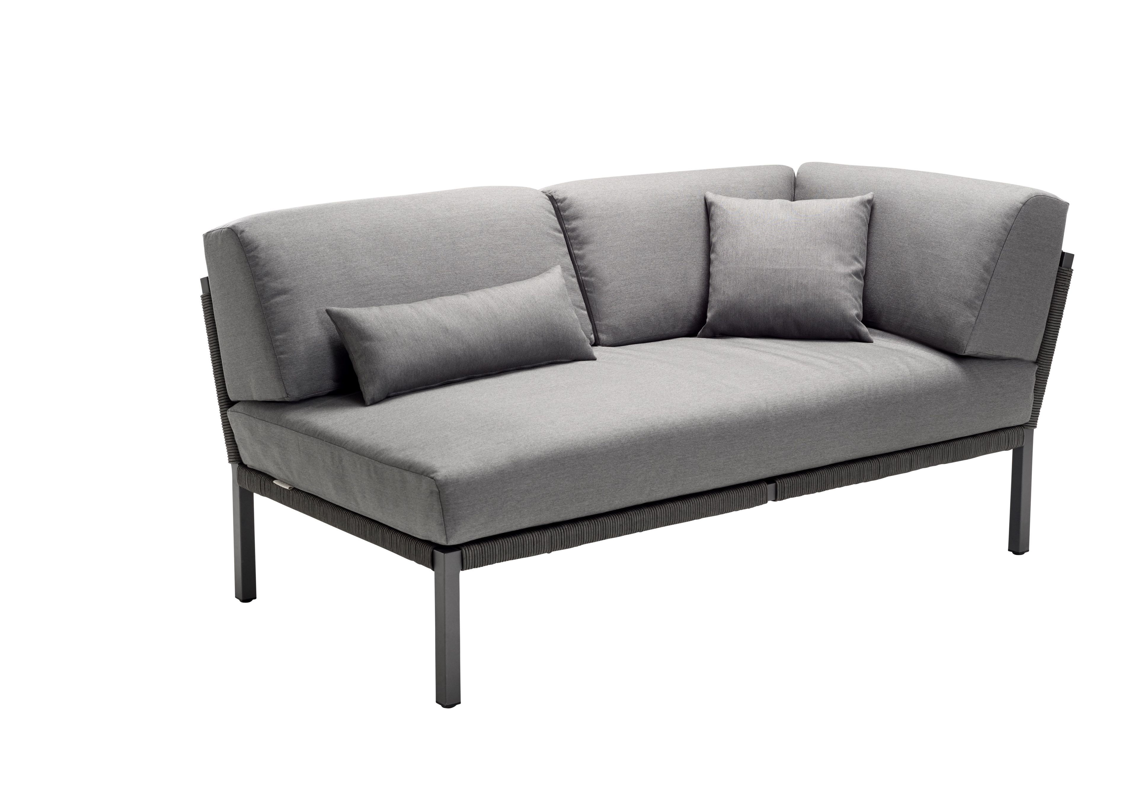 2-местный тканевый садовый диван solpuri клуб ARCH-00150635 - Вид №1