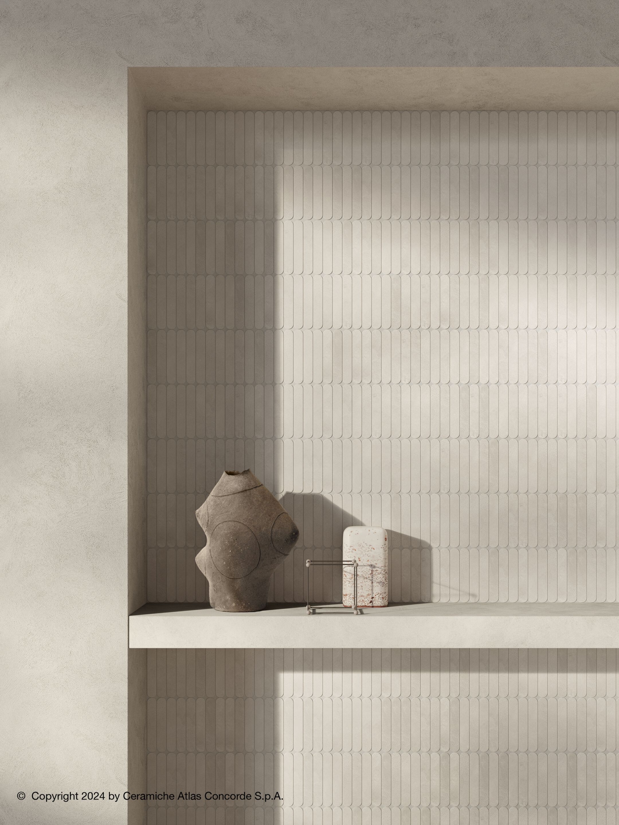 Пол / керамогранит с эффектом цемента Atlas Concorde Boost Expression ARCH-00072605 - Вид №47