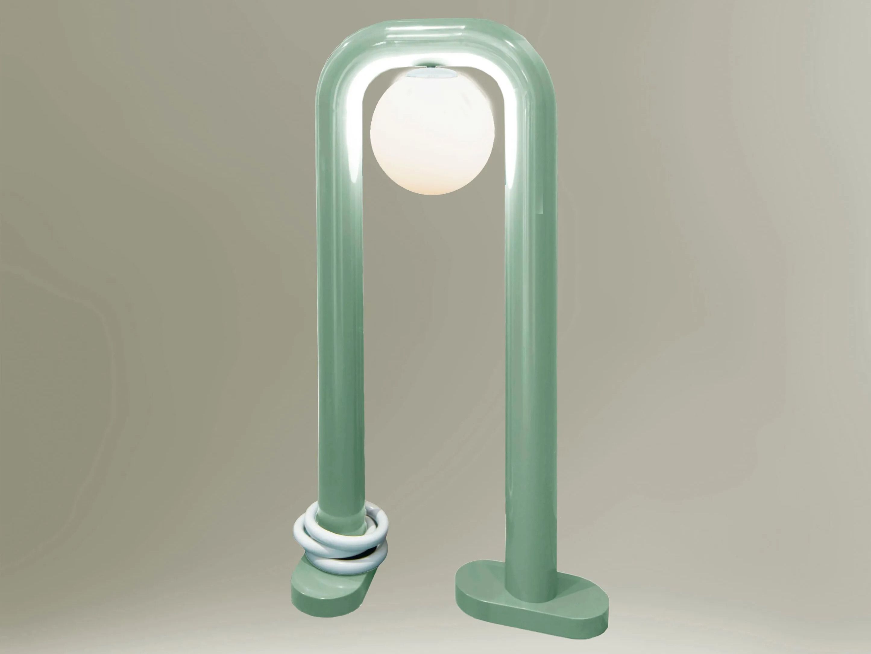 Металлический светодиодный торшер DOVAIN STUDIO ARCH-00060348