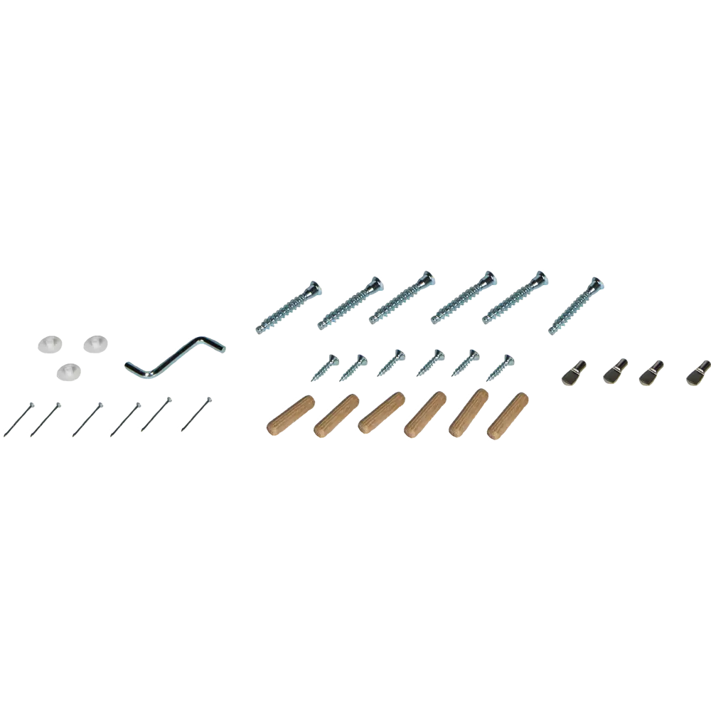 Каркас навесной угловой 60x92x60 см, ЛДСП, цвет белый 82286705 STLM-2132665 DELINIA  - Вид №3