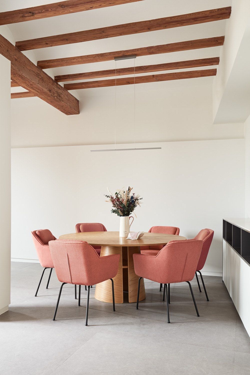 Круглый деревянный обеденный стол TEULAT Cep ARCH-00124120 - Вид №15