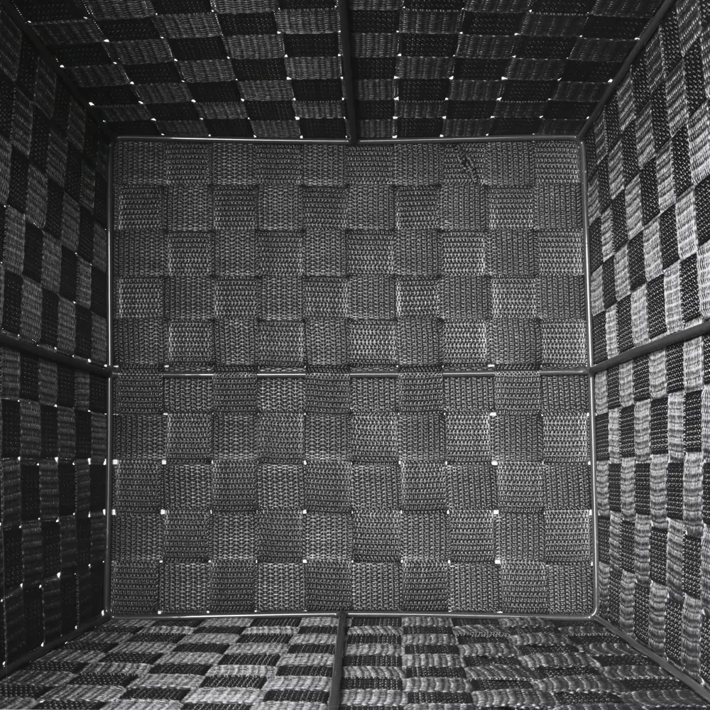 Корзина для белья Sensea Weaved 60 л цвет темно-серый STLM-2209515 - Вид №1