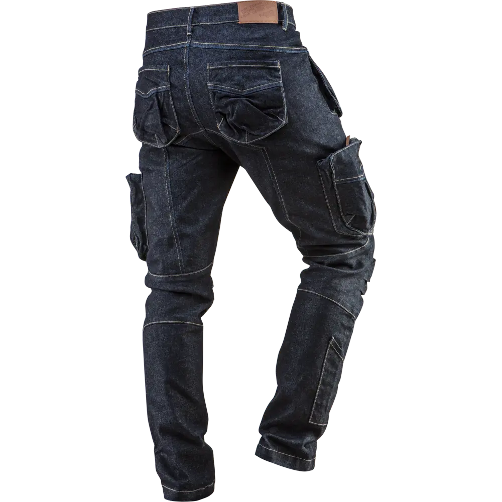 Брюки рабочие 5 карманов Neo Tools Denim темно-синие размер XXL рост 180 84789480 STLM-2135333  - Вид №1