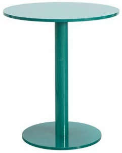 valerie_objects Круглый стол из лакированного алюминия  V9016034c/b