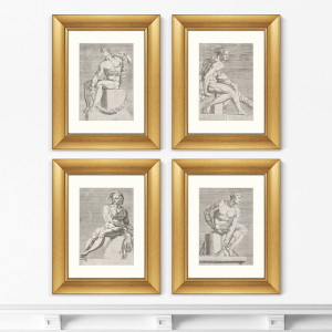 91278190 Картина «» Набор из 4-х картин На Пантеоне, 1551г. STLM-0532843 КАРТИНЫ В КВАРТИРУ