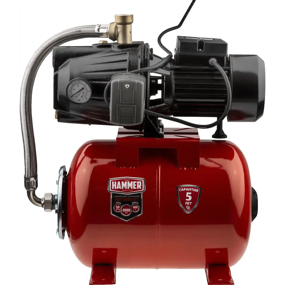 Насосная станция Hammer NST900JET 4000 л/ч STLM-2008138 - Вид №6
