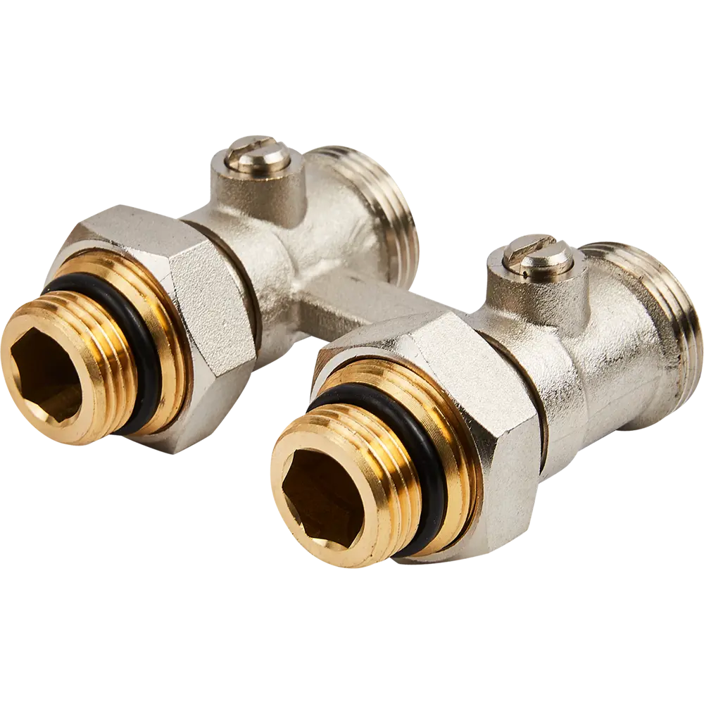 Santreyd Прямой узел подключения для радиаторов с функцией запирания 89004841 STLM-0939448 - Вид №2