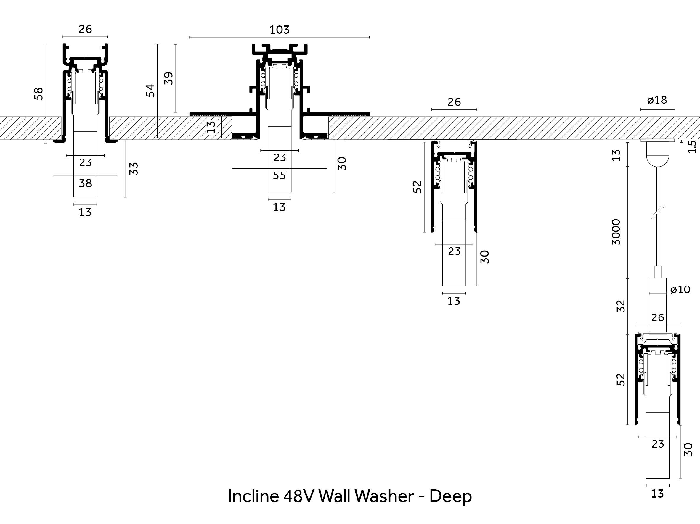 Алюминиевое светодиодное освещение Reggiani 48 V System ARCH-00010685 - Вид №3