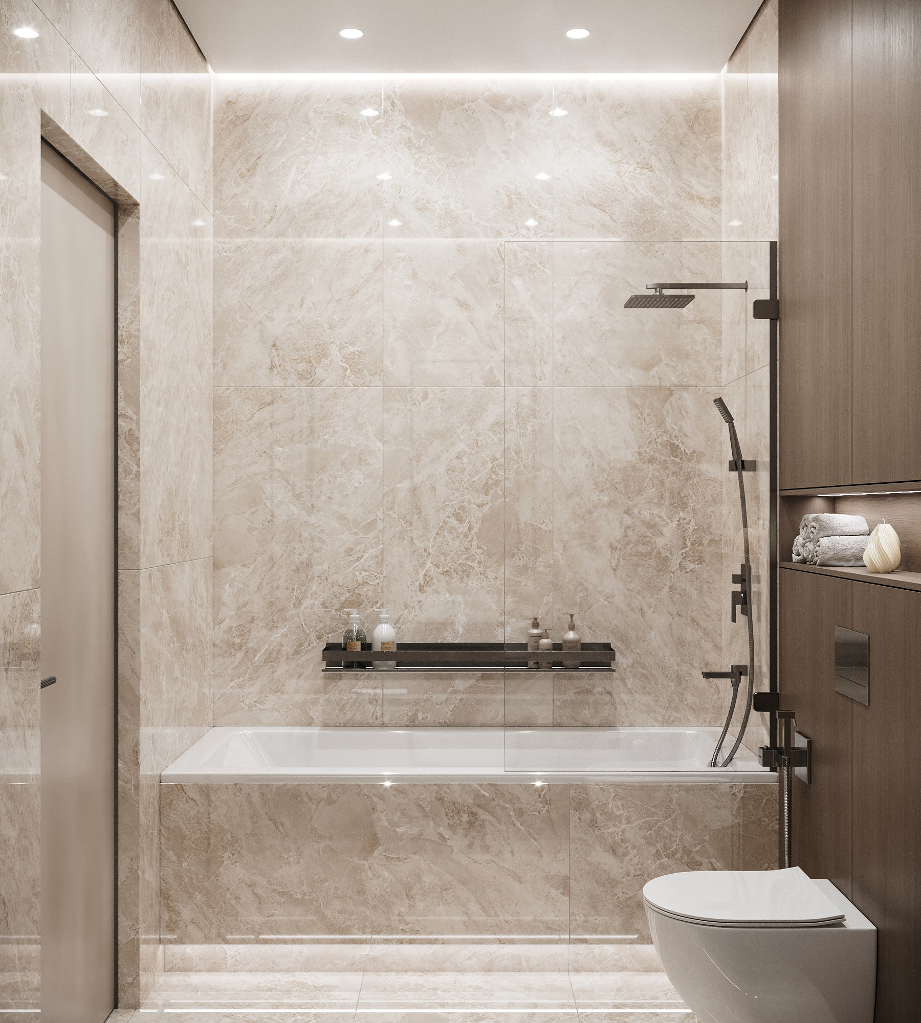 Керамогранит MODENA BEIGE 60х120 Arcadia Ceramica FP1030-A - Вид №2