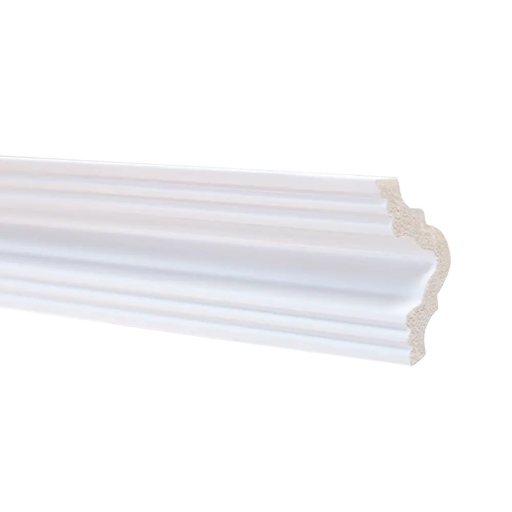 Молдинг полистирол ударопрочный Format 18001D белый 18x40x2000 мм STLM-2074403 - Вид №3