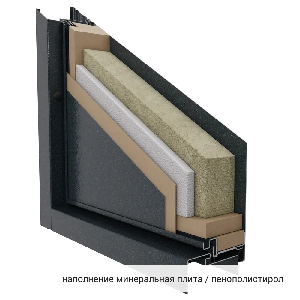 Дверь входная металлическая Делмор 950x2050 мм левая. цвет синий TOREX STLM-2116291 - Вид №13
