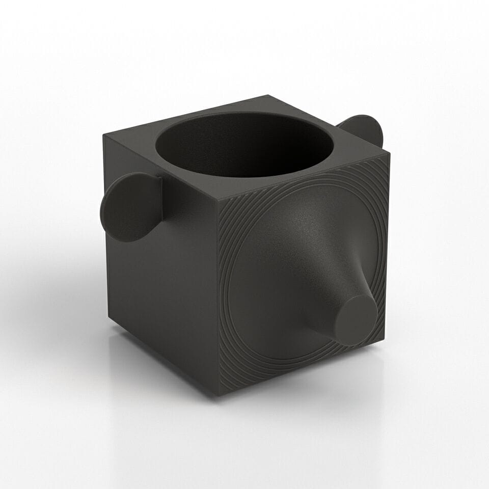 Квадратный полиэтиленовый садовый горшок Lyxo Design FERA CAPO ARCH-00031111 - Вид №7