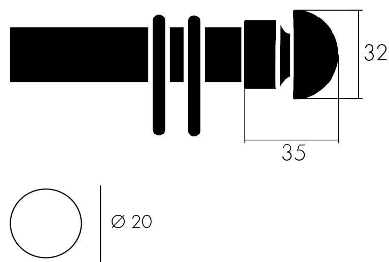 Карниз из нержавеющей стали Frandoli Steel ARCH-00024079 - Вид №2