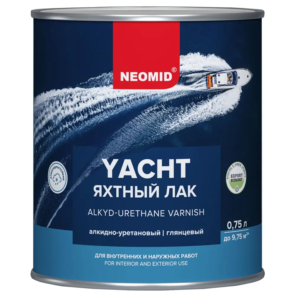 NEOMID Яхтный лак для дерева с УФ-защитой 0.75 л 85180726 STLM-0059551 - Вид №1