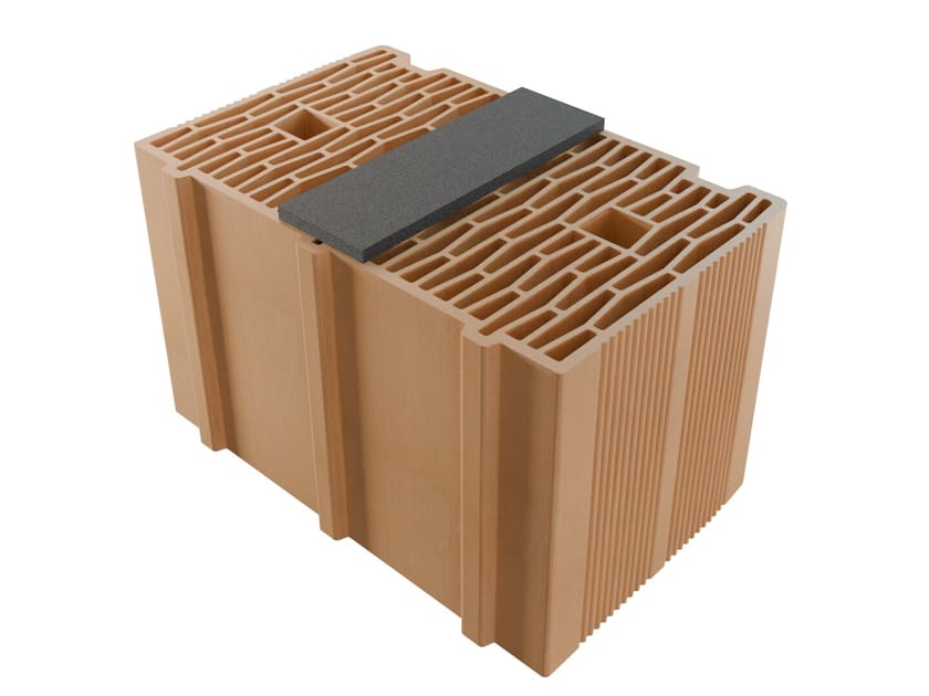 Блок кирпичной кладки SIAI POROTON® 600 тонкие перегородки ARCH-00110475