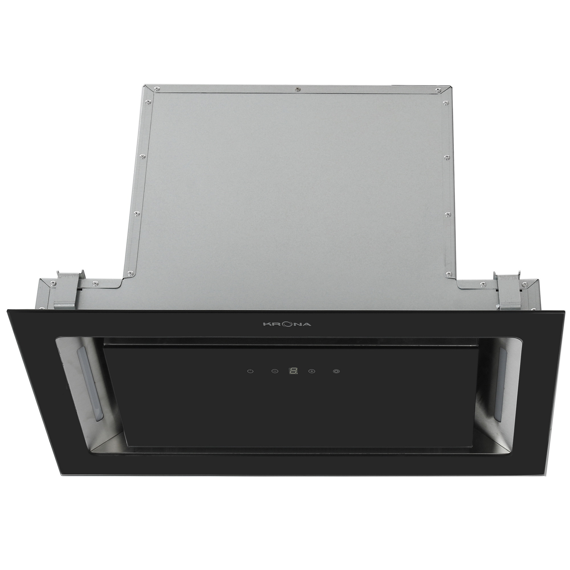 9904523 Вытяжка полновстраиваемая KRONA SELINA 600 GLASS S черный/черный STDN-0102144 - Вид №1