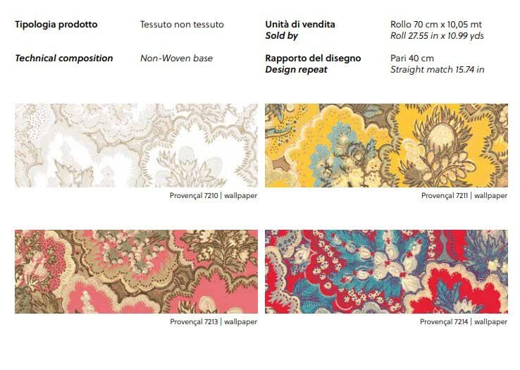 Обои с цветочными мотивами Jannelli&Volpi СП 505 GRANDE CORNICHE ARCH-00013227