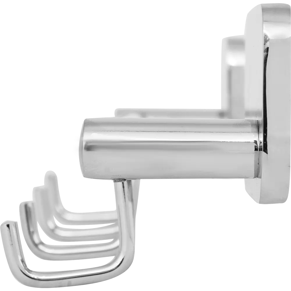 Планка «Kraft», 4 крючка, 25 см, цвет хром BRISSEN STLM-2159572 - Вид №2