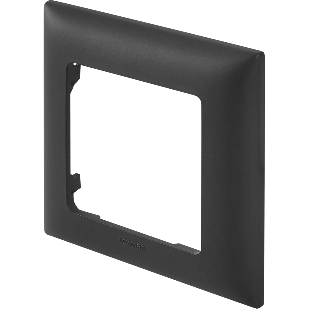 LEXMAN LILIAN - Декоративная рамка для розеток и выключателей, антрацит 86761657 STLM-0071369 - Вид №1