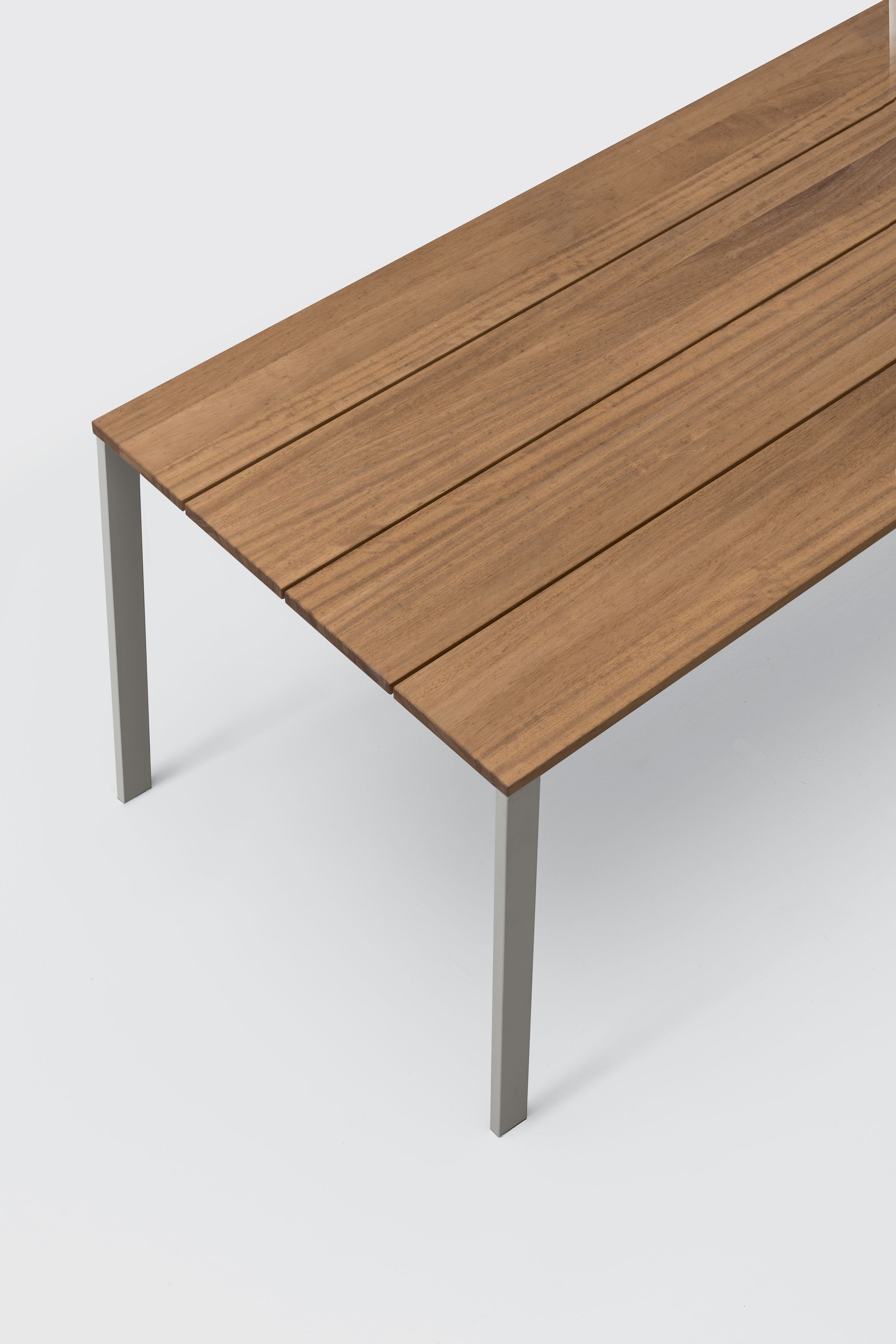 Прямоугольный садовый стол из тикового дерева Kristalia Be-Easy ARCH-00093847 - Вид №3