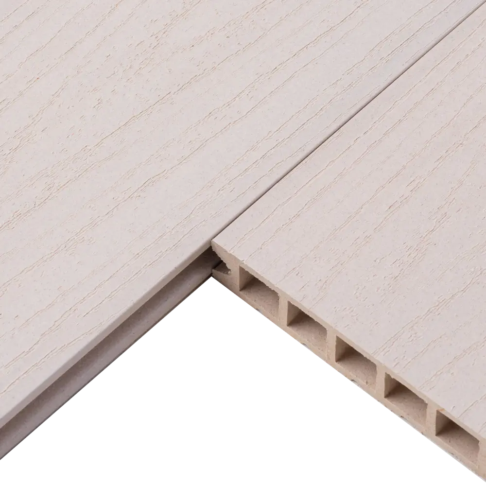 Террасная доска ДПК MultiDeck цвет Белый 3000x150x27 мм. Вельвет 0.45 м² МУЛЬТИДЕК STLM-2177703 - Вид №4