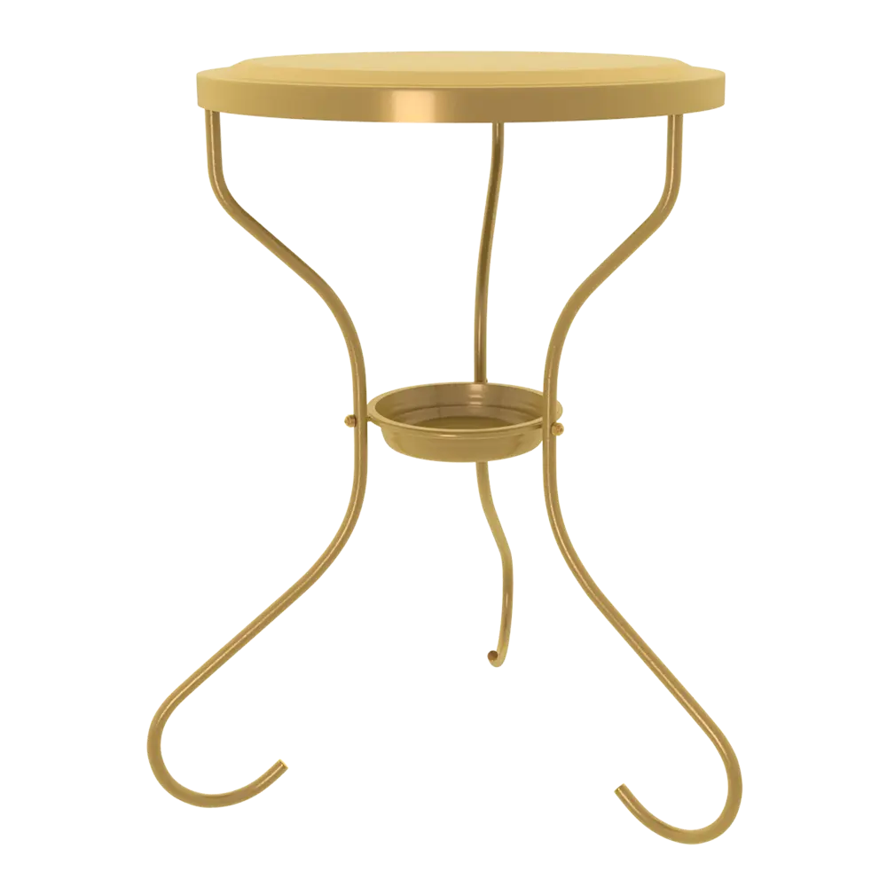 Столик кофейный Sheffilton 52x47 см цвет золото STLM-2204910