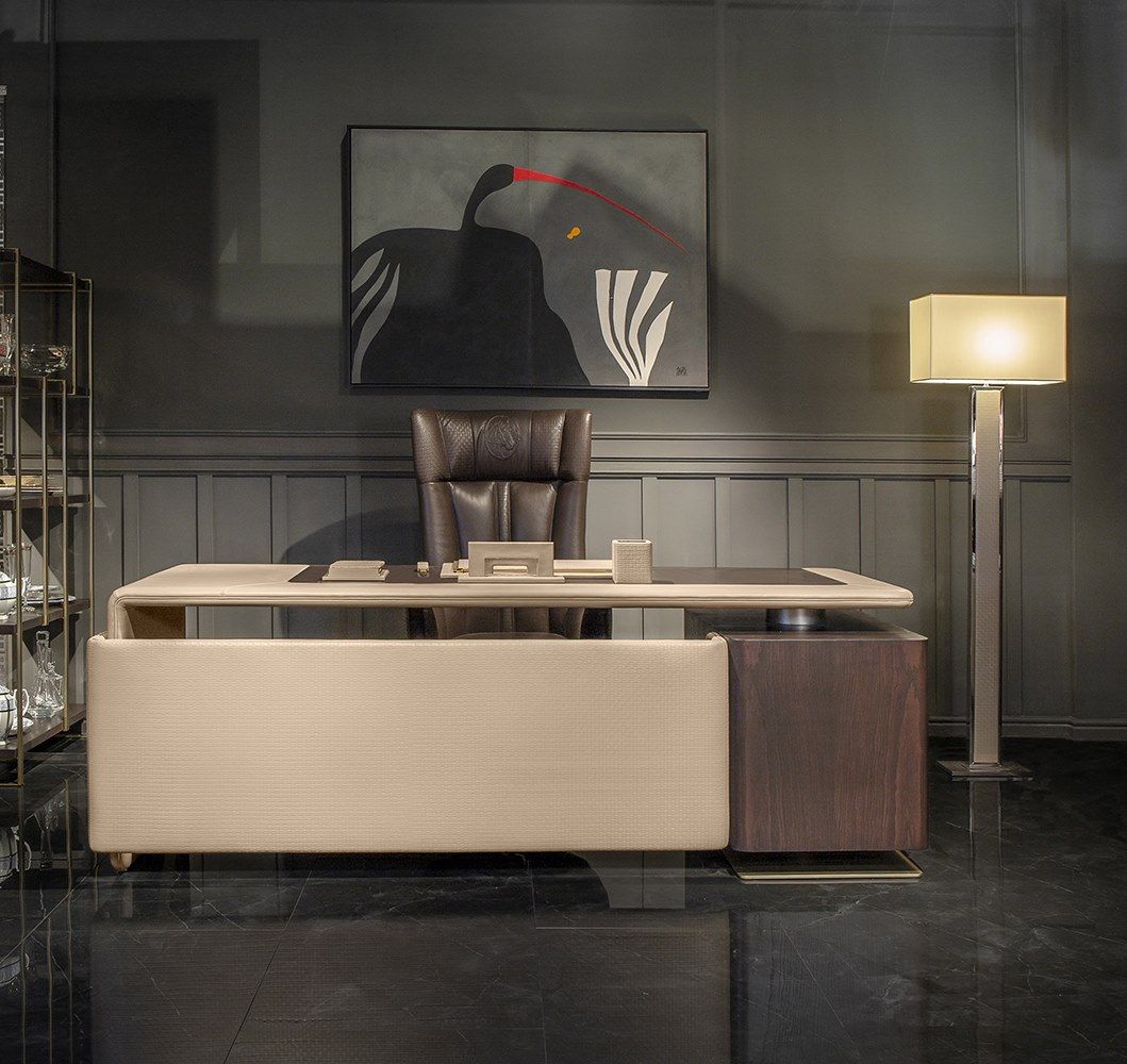 Кожаное вращающееся офисное кресло Formitalia Kowloon ARCH-00046073 - Вид №4