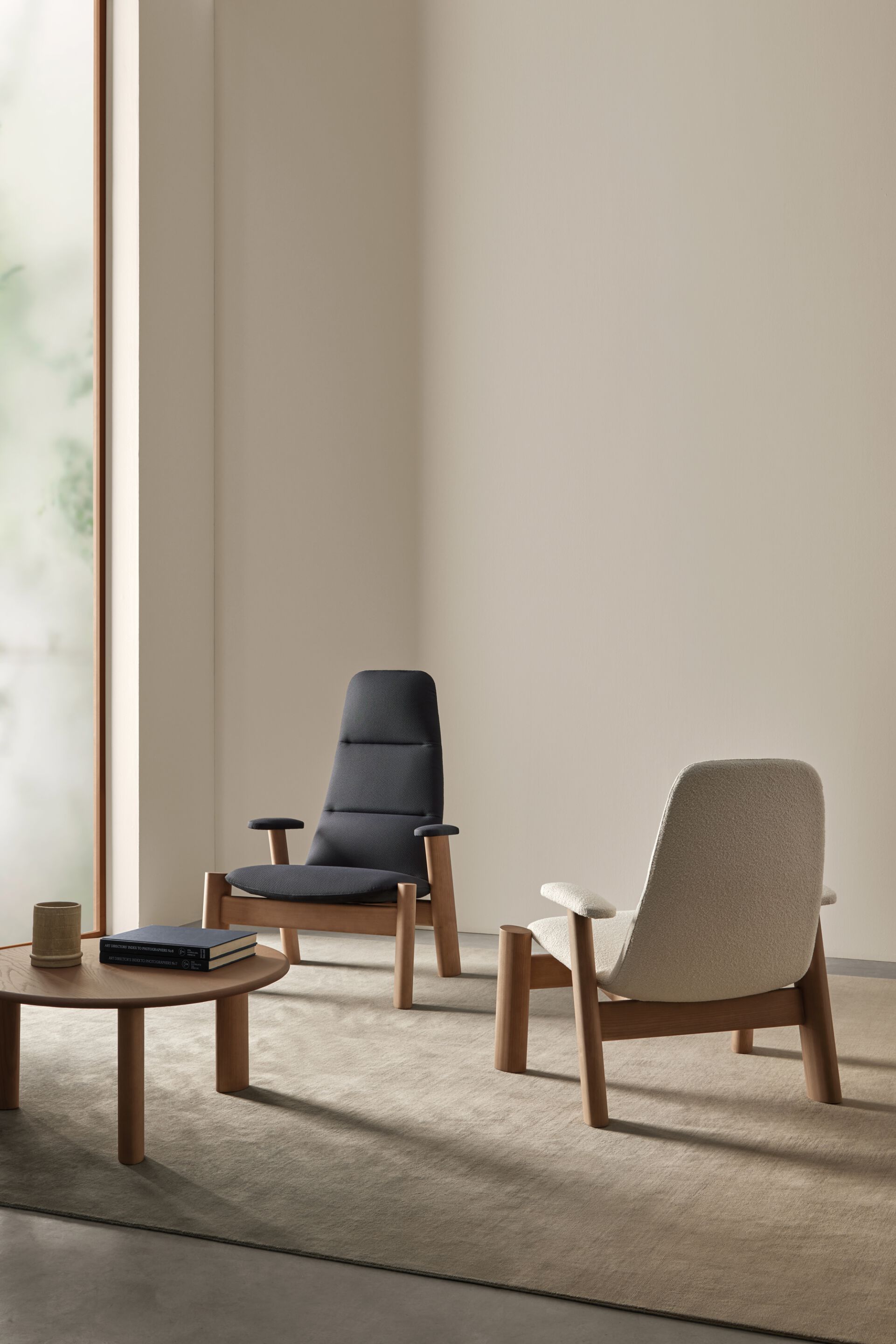 Круглый журнальный столик из ясеня Blasco&Vila Koko ARCH-00087310 - Вид №1