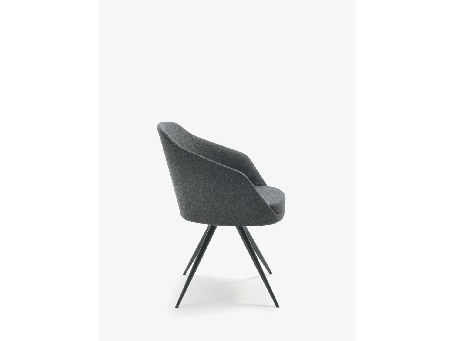 Мягкий тканевый стул с подлокотниками Riva 1920 ARM CHAIR METAL ARCH-00100071 - Вид №1