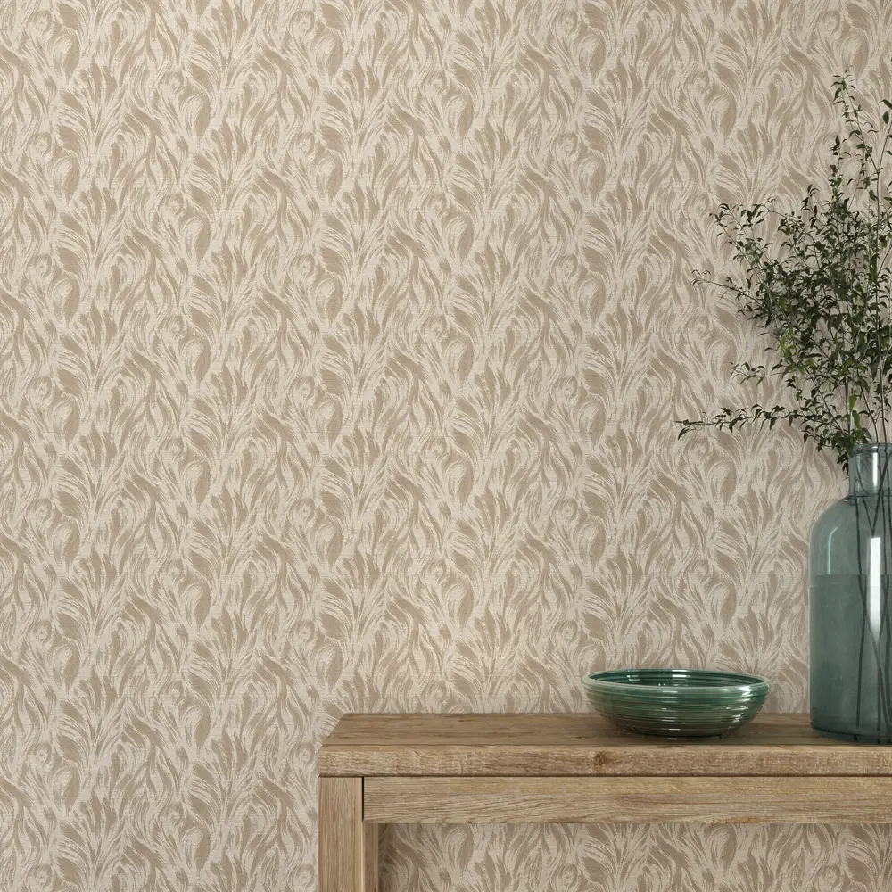 Обои флизелиновые Inspire Natalya бежевые 1.06 м 362-12 STLM-2034484 - Вид №5