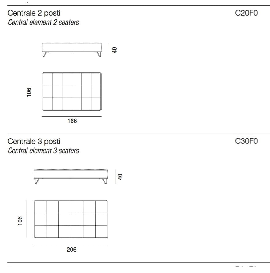 Секционный диван из ткани AERRE ITALIA Deneris Free ARCH-00020115 - Вид №4