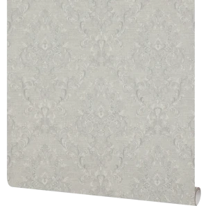 Обои флизелиновые Wallfashion Virtuoso серые 1.06 м GDVR3005