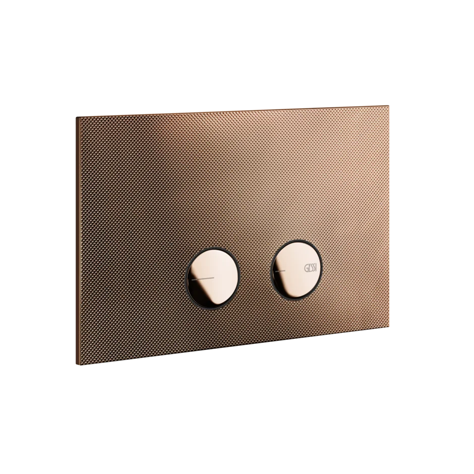 Запорная пластина 54681 030 Gessi Inverso МЕДЬ PVD 54681030