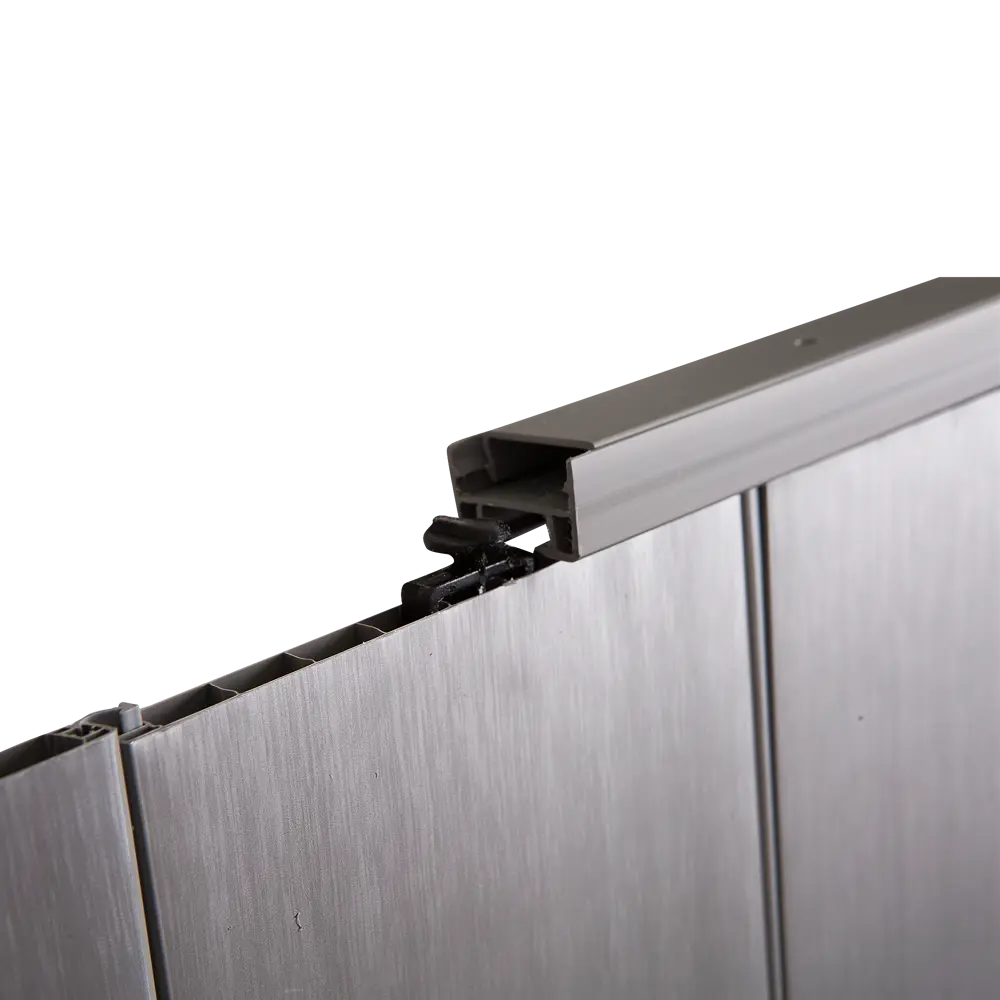 Дверь ПВХ Spacy 84x205 см, цвет металлик GROSFILLEX STLM-2037360 - Вид №1