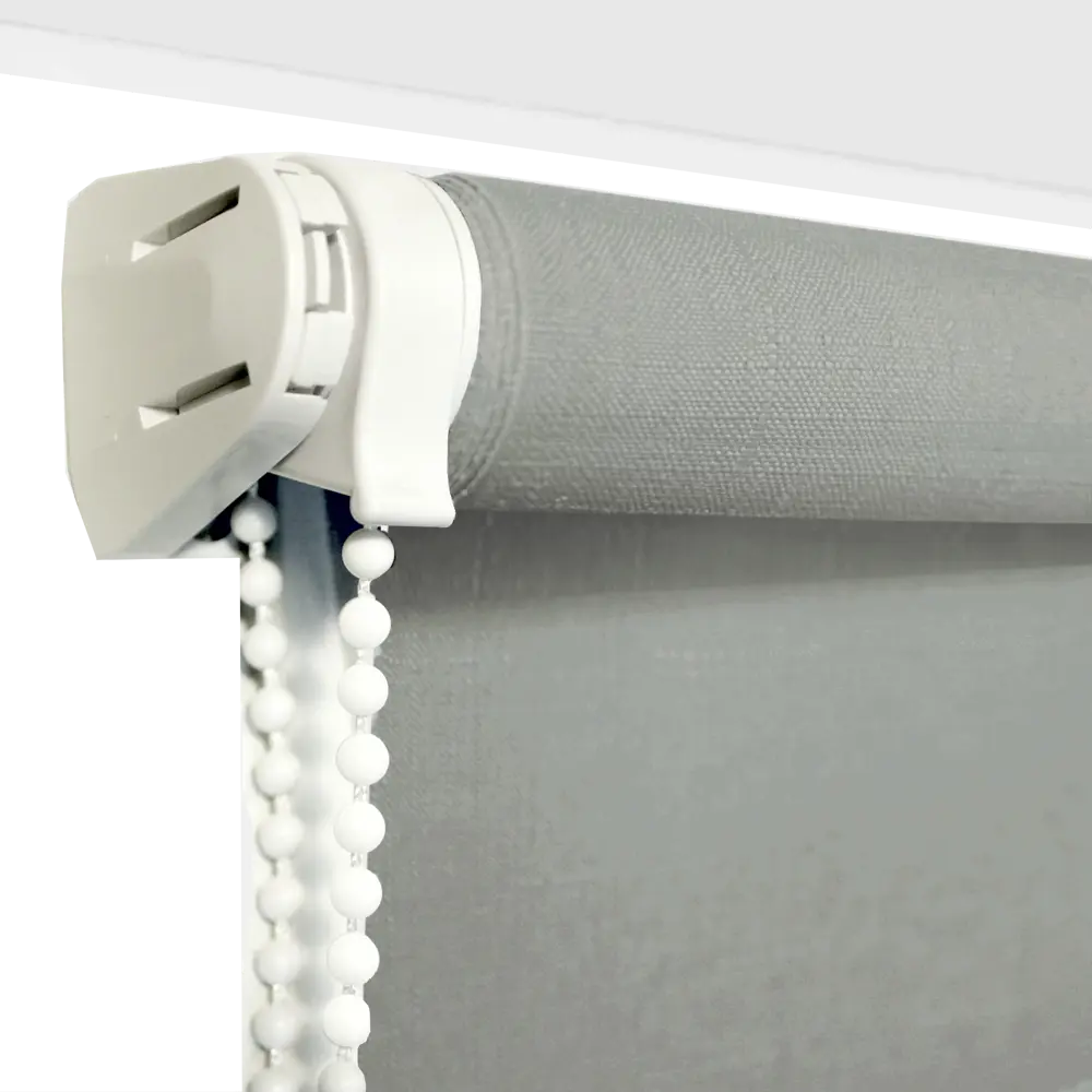 Штора рулонная Inspire Шантунг 50x160 см серая STLM-2197704 - Вид №1