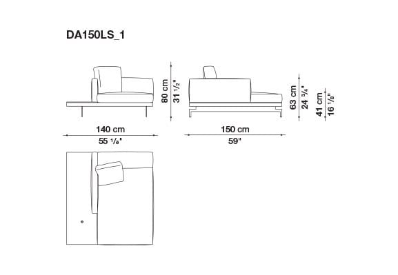3-местный тканевый диван B&B Italia док ARCH-00033457 - Вид №103