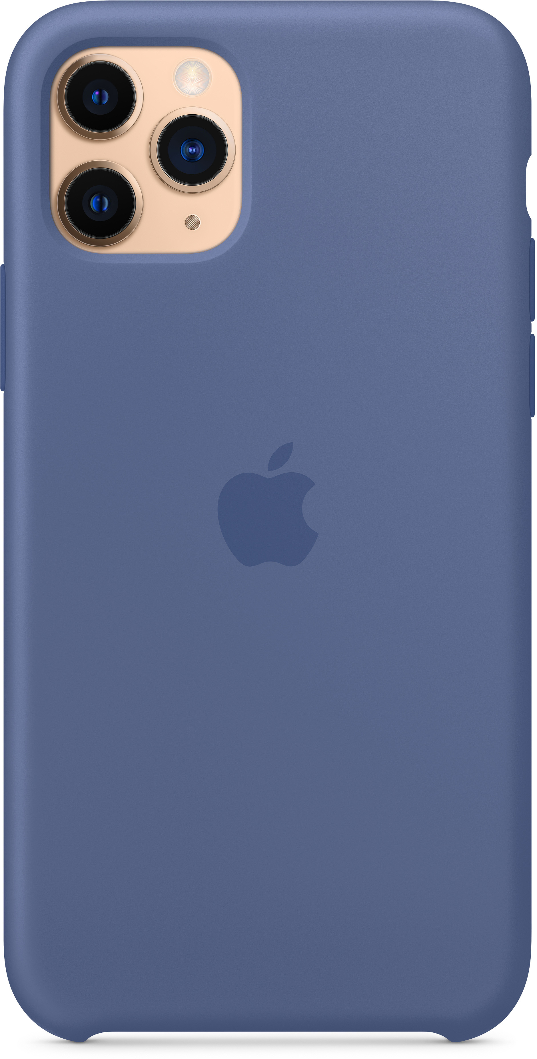 MY172ZM/A Iphone 11 pro silicone case - linen blue Apple Santreyd  - Вид №3